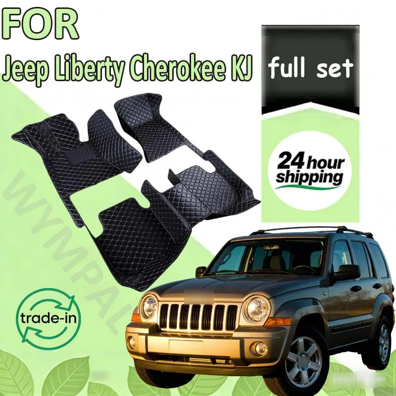 Автомобильные коврики для Jeep Liberty Cherokee KJ 2002 ~ 2007, классическая версия, водонепроницаемые напольные коврики, коврики для ног, автомобильные аксессуары
Автомобильные коврики для Jeep Liberty Cherokee KJ 2002 ~ 2007, классическая версия, водонепроницаемые напольные коврики, коврики для ног, автомобильные аксессуары