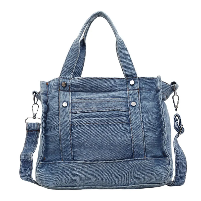 Women's Large-Capacity Commute Tote Bag, Vintage Denim Shoulder & Crossbody Bag
Women's Large-Capacity Commute Tote Bag, Vintage Denim Shoulder & Crossbody Bag