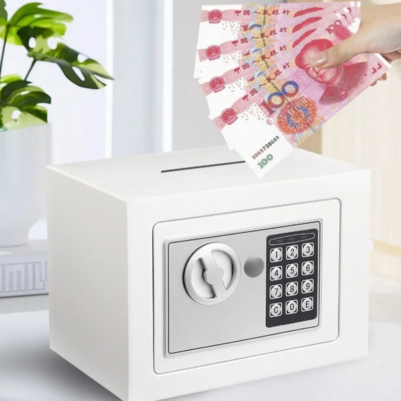 Safe, household small mini cabinet, coin operated piggy bank, storage box, anti-theft safe
Safe, household small mini cabinet, coin operated piggy bank, storage box, anti-theft safe