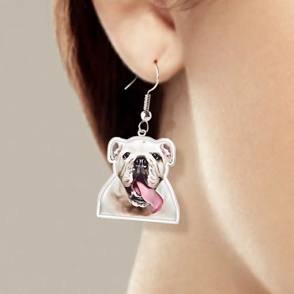 Custom Pet Photo Earrings Cat & Dog Acrylic Pet Photo Earrings Theme Cartoon Style Personalized Dangle Earrings Gift for Her
Custom Pet Photo Earrings Cat & Dog Acrylic Pet Photo Earrings Theme Cartoon Style Personalized Dangle Earrings Gift for Her