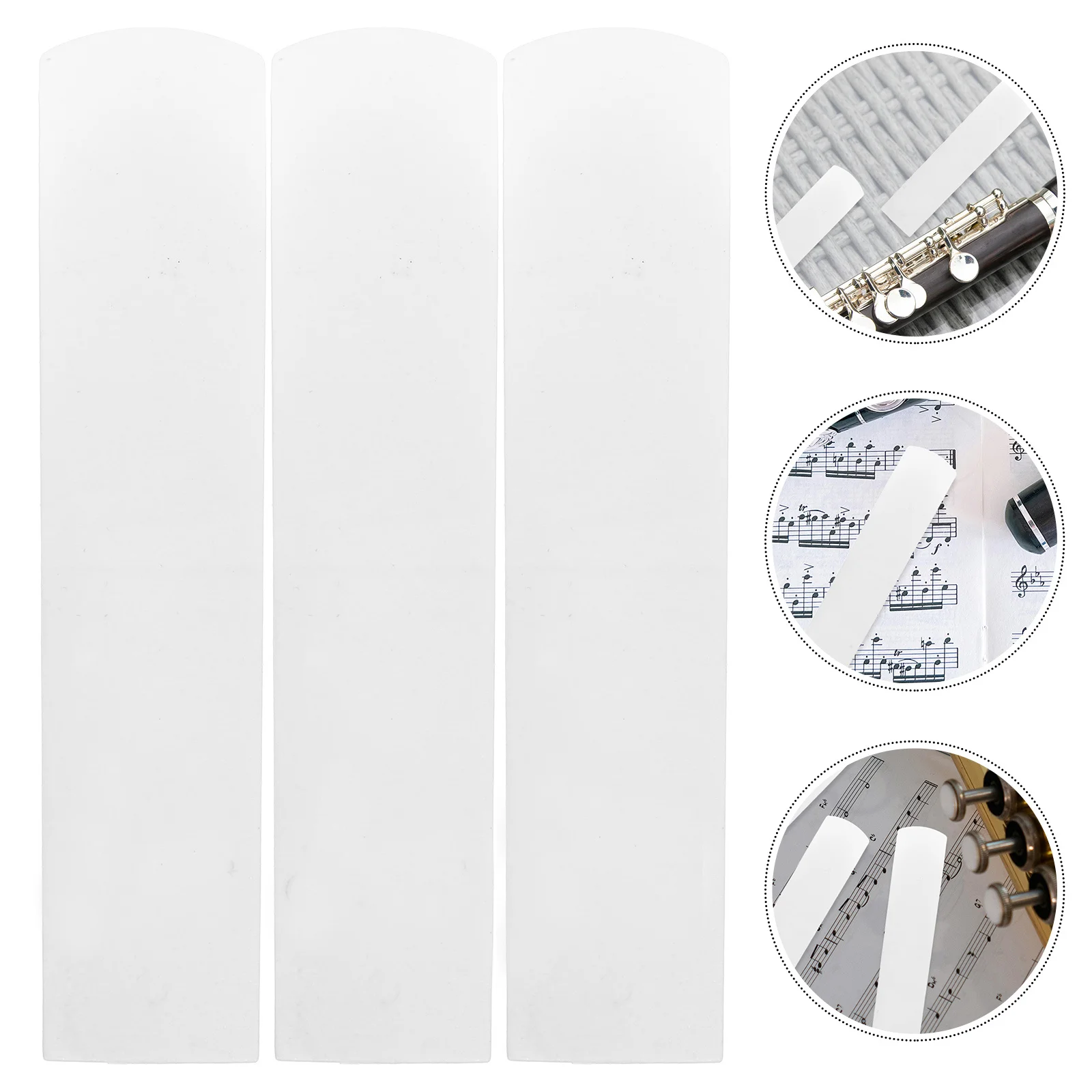 3pcs Resin Clarinet Reeds Premium Handmade Durable Replacement For Beginner Players Compact Instrument Accessories
3pcs Resin Clarinet Reeds Premium Handmade Durable Replacement For Beginner Players Compact Instrument Accessories