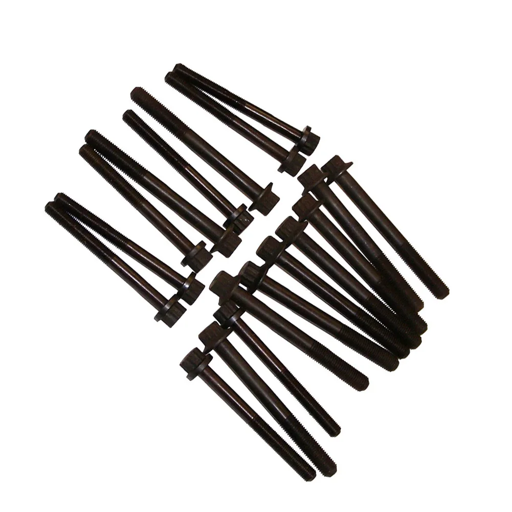 Комплект из 18 болтов головки блока цилиндров для Mazda B2500 2.5TD и Ford Ranger Pickup, прямая замена, готов к установке
Комплект из 18 болтов головки блока цилиндров для Mazda B2500 2.5TD и Ford Ranger Pickup, прямая замена, готов к установке