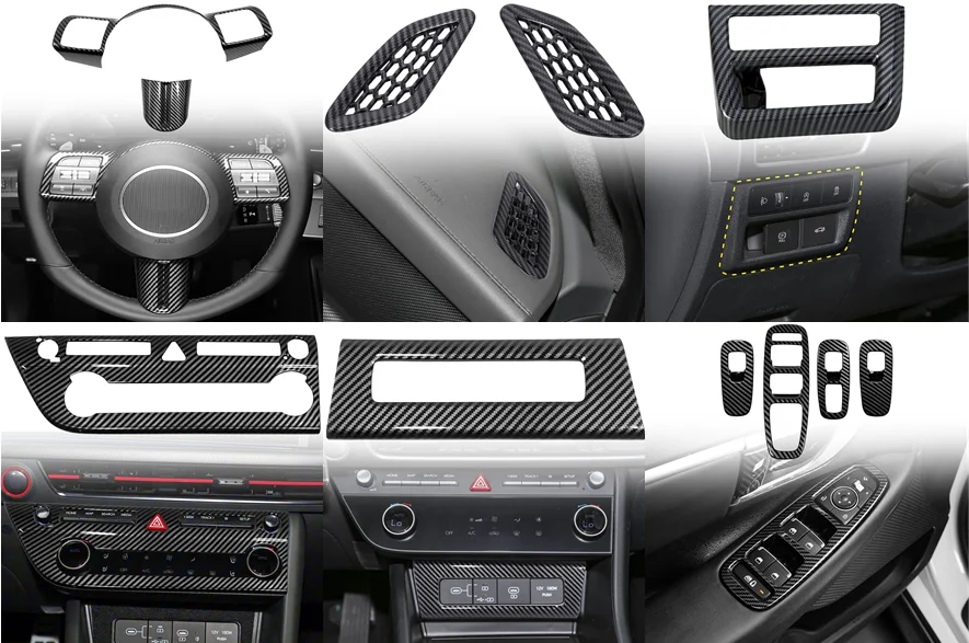 For Hyundai Sonata 2024 2025 Car Accessories ABS Plastic Interior Protector Moldings Cover
For Hyundai Sonata 2024 2025 Car Accessories ABS Plastic Interior Protector Moldings Cover