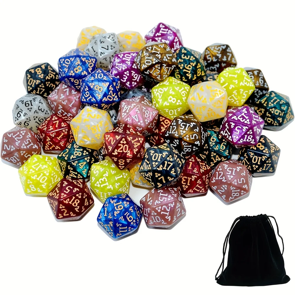 D20 Dice Set Two tone glitter/Dragon pattern Polyhedral Dice for Pathfinder MTG Role Playing Table Party Games & DM
D20 Dice Set Two tone glitter/Dragon pattern Polyhedral Dice for Pathfinder MTG Role Playing Table Party Games & DM