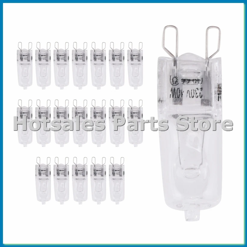 20Pcs G9 Halogen Light Bulbs,40W Clear Halogen Lamps Dimmable,Warm White 2800K for Chandeliers,Pendants,Landscape Lights-A79M
20Pcs G9 Halogen Light Bulbs,40W Clear Halogen Lamps Dimmable,Warm White 2800K for Chandeliers,Pendants,Landscape Lights-A79M