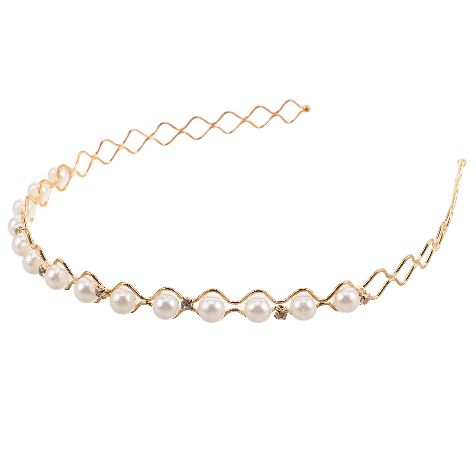 Pearl Headband Rhinestone Hairband Crystal Crown Women Girls Wedding Accessories Comfortable Plastic Zinc Alloy Band
Pearl Headband Rhinestone Hairband Crystal Crown Women Girls Wedding Accessories Comfortable Plastic Zinc Alloy Band