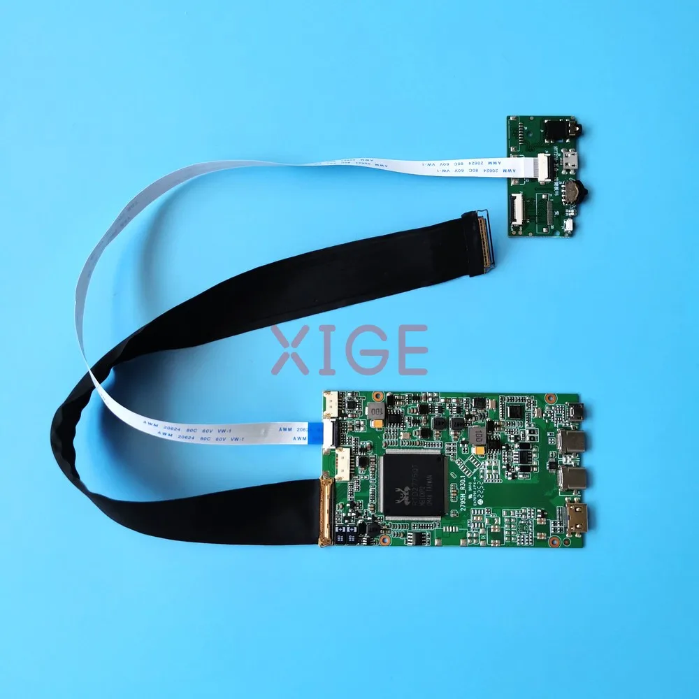 Kit DIY 4K Driver Controller Board For B156ZAN03.4 B156ZAN04.0/4.2 HDMI-Mini 2 TYPEC 15.6" 40 Pin EDP 3840x2160 Laptop Screen
Kit DIY 4K Driver Controller Board For B156ZAN03.4 B156ZAN04.0/4.2 HDMI-Mini 2 TYPEC 15.6" 40 Pin EDP 3840x2160 Laptop Screen