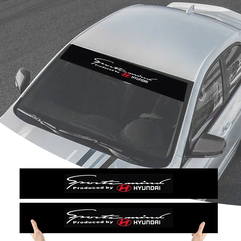 Car Front Windshield Stickers Auto Decorative Decals For Hyundai Creta SantaFe Kona Genesis Equus Coupe Azera ioniq Accessories
Car Front Windshield Stickers Auto Decorative Decals For Hyundai Creta SantaFe Kona Genesis Equus Coupe Azera ioniq Accessories
