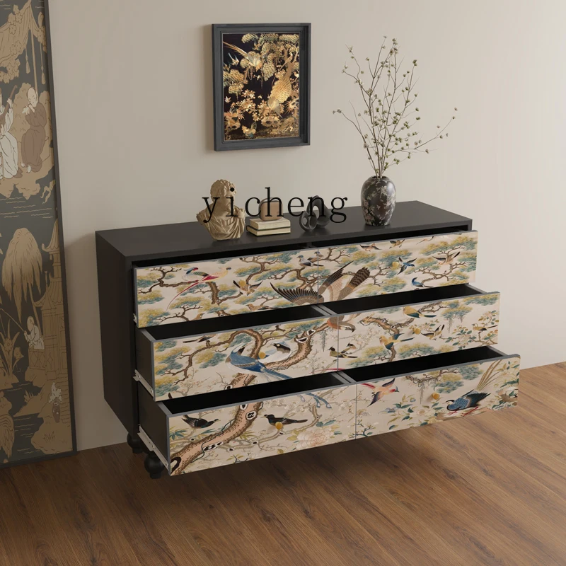 FY1 Solid Wood Six-Drawer Cabinet for Bedroom and Living Room, Wall-Mounted Chest of Drawers
FY1 Solid Wood Six-Drawer Cabinet for Bedroom and Living Room, Wall-Mounted Chest of Drawers