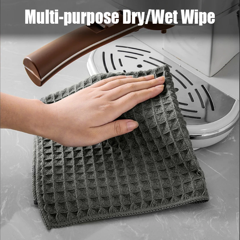 OANKR Coffee Bar Towel Waffle Weave Kitchen Dish Cloths, Ultra Soft Absorbent Quick Drying Dish Towels, Cafe Kitchen Clean Tool
OANKR Coffee Bar Towel Waffle Weave Kitchen Dish Cloths, Ultra Soft Absorbent Quick Drying Dish Towels, Cafe Kitchen Clean Tool