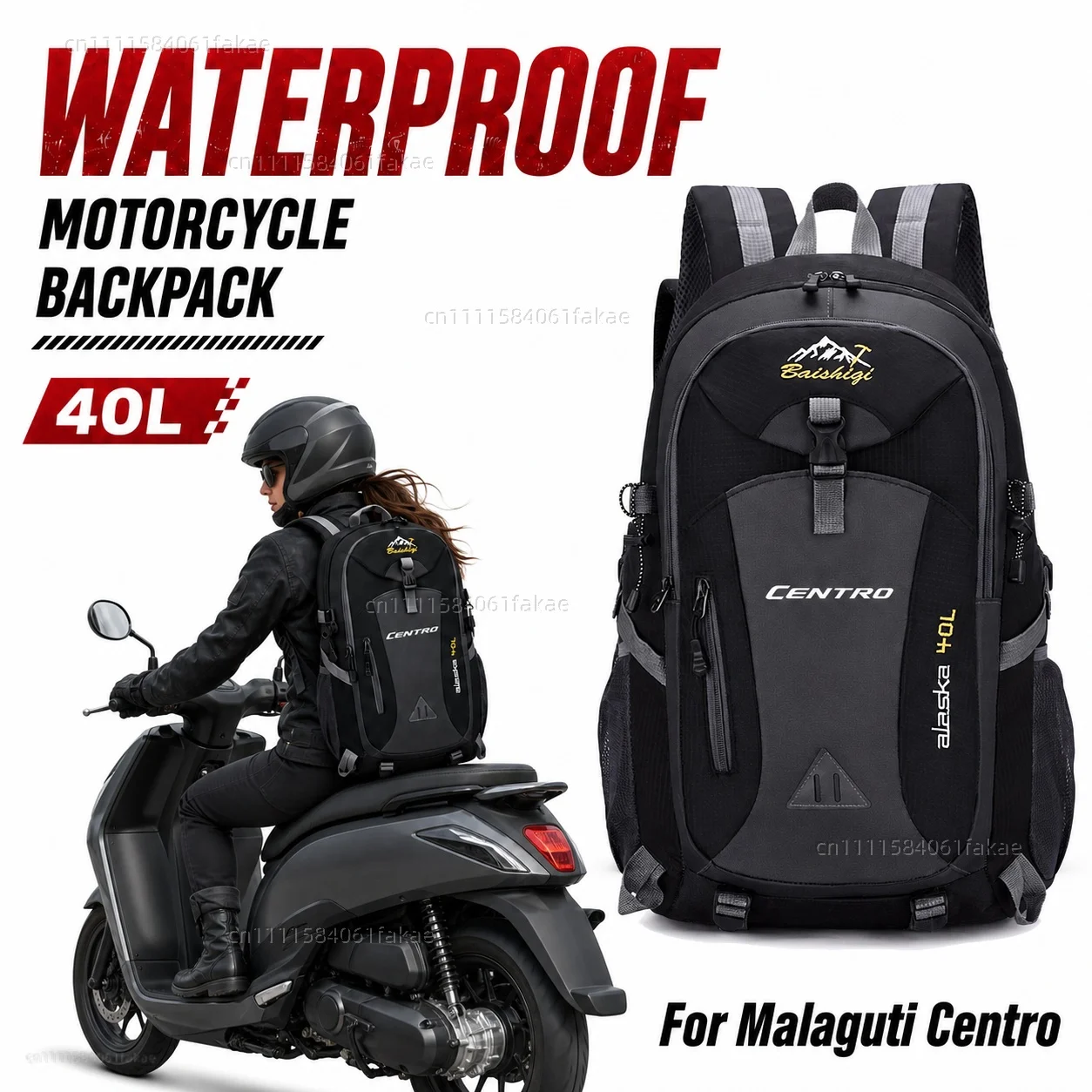 For Malaguti Centro 2008-2015 Motorcycle Backpack 40L Waterproof Travel Backpack Outdoor Hiking Camping Daypack Lightweight
For Malaguti Centro 2008-2015 Motorcycle Backpack 40L Waterproof Travel Backpack Outdoor Hiking Camping Daypack Lightweight