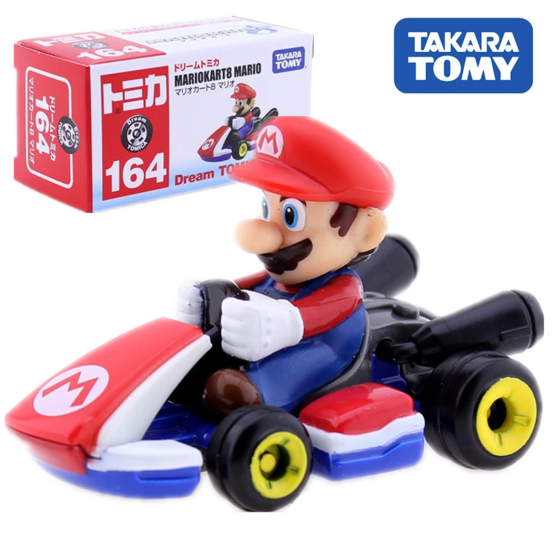 TAKARA TOMY NO.164 Mario Mario Kart, персонаж мультфильма, мод автомобиля, статическая модель автомобиля из сплава, мини-транспортные средства, праздничные подарки для девочек и мальчиков 
TAKARA TOMY NO.164 Mario Mario Kart, персонаж мультфильма, мод автомобиля, статическая модель автомобиля из сплава, мини-транспортные средства, праздничные подарки для девочек и мальчиков