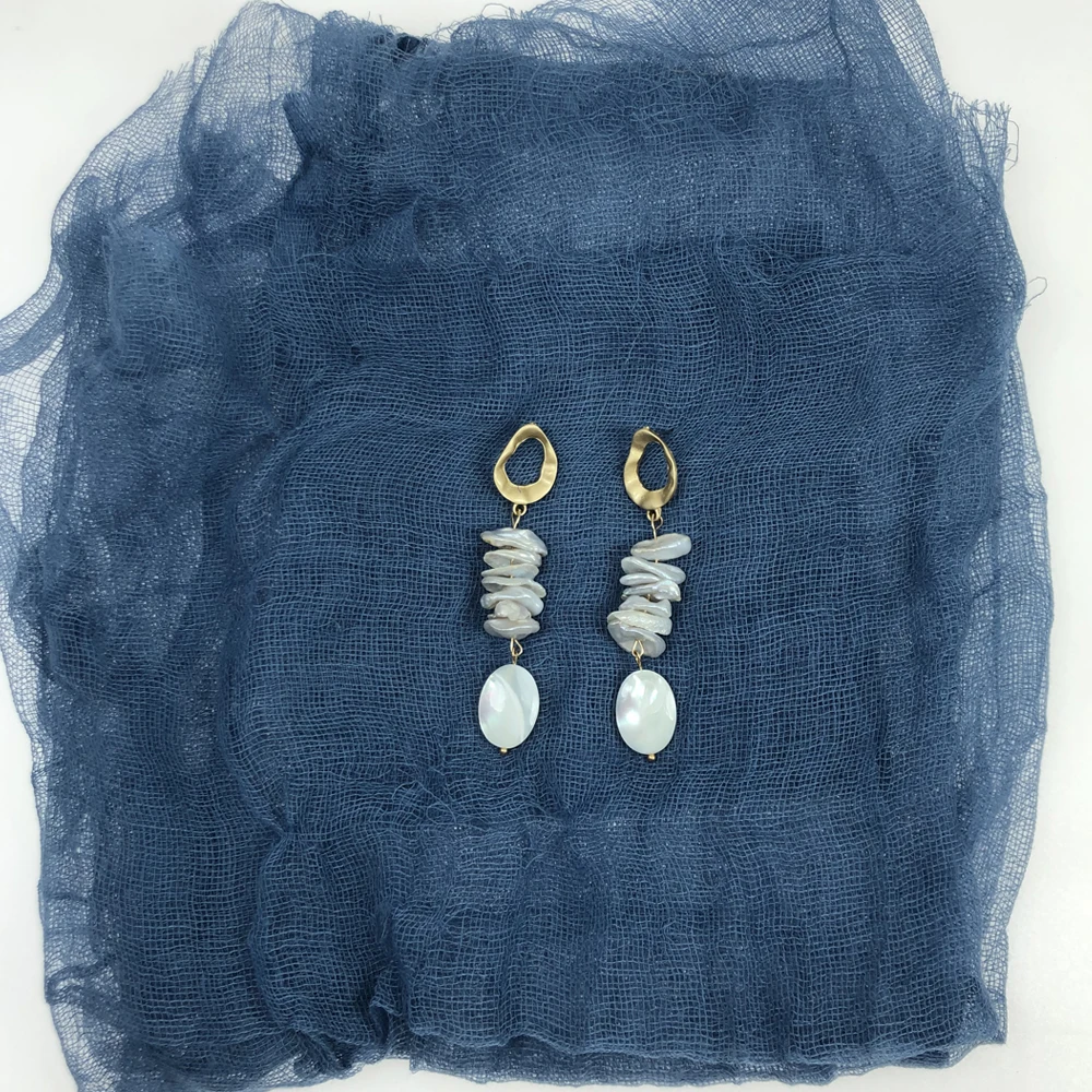 French Retro Baroque Pearl Earrings Women's Personalized Irregular Tassel Earrings Cross-Border Fashion Accessories
French Retro Baroque Pearl Earrings Women's Personalized Irregular Tassel Earrings Cross-Border Fashion Accessories
