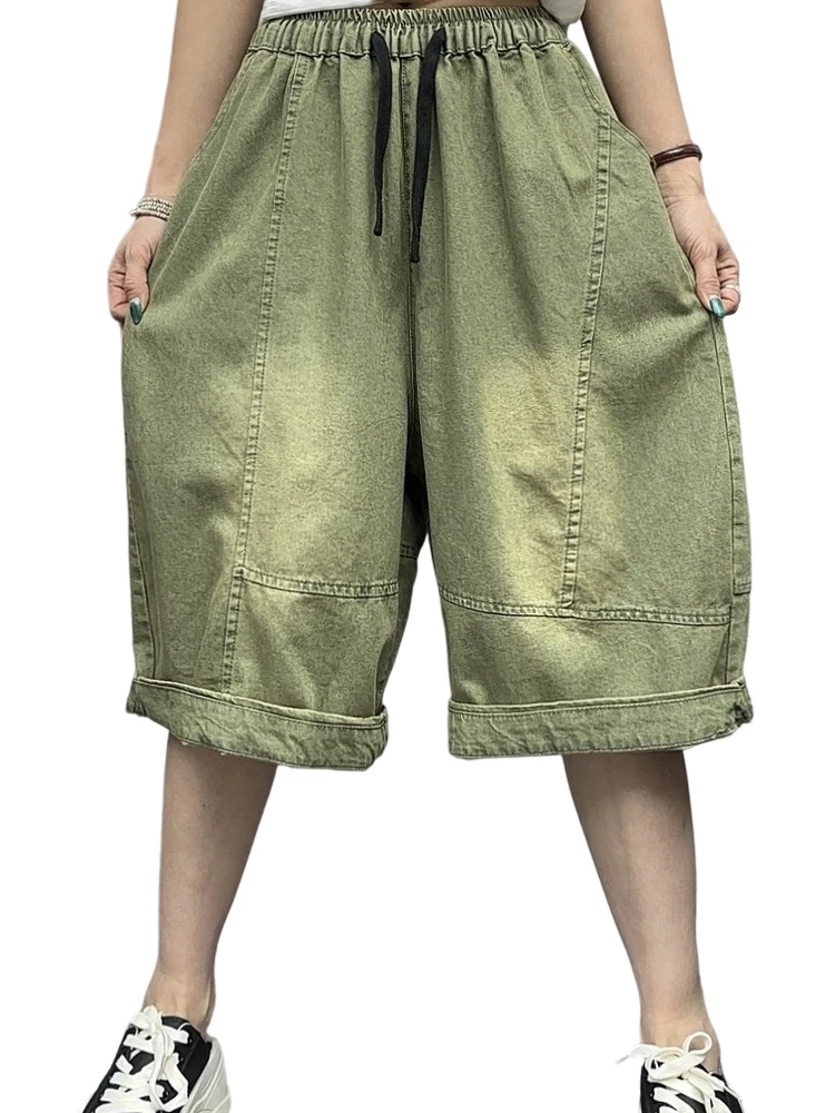 Amax luluE 2025 Japanese Casual Women Summer Fashion Jeans Loose Vintage Denim Pants Females Luxury Elastic Waist Solid Trousers
Amax luluE 2025 Japanese Casual Women Summer Fashion Jeans Loose Vintage Denim Pants Females Luxury Elastic Waist Solid Trousers
