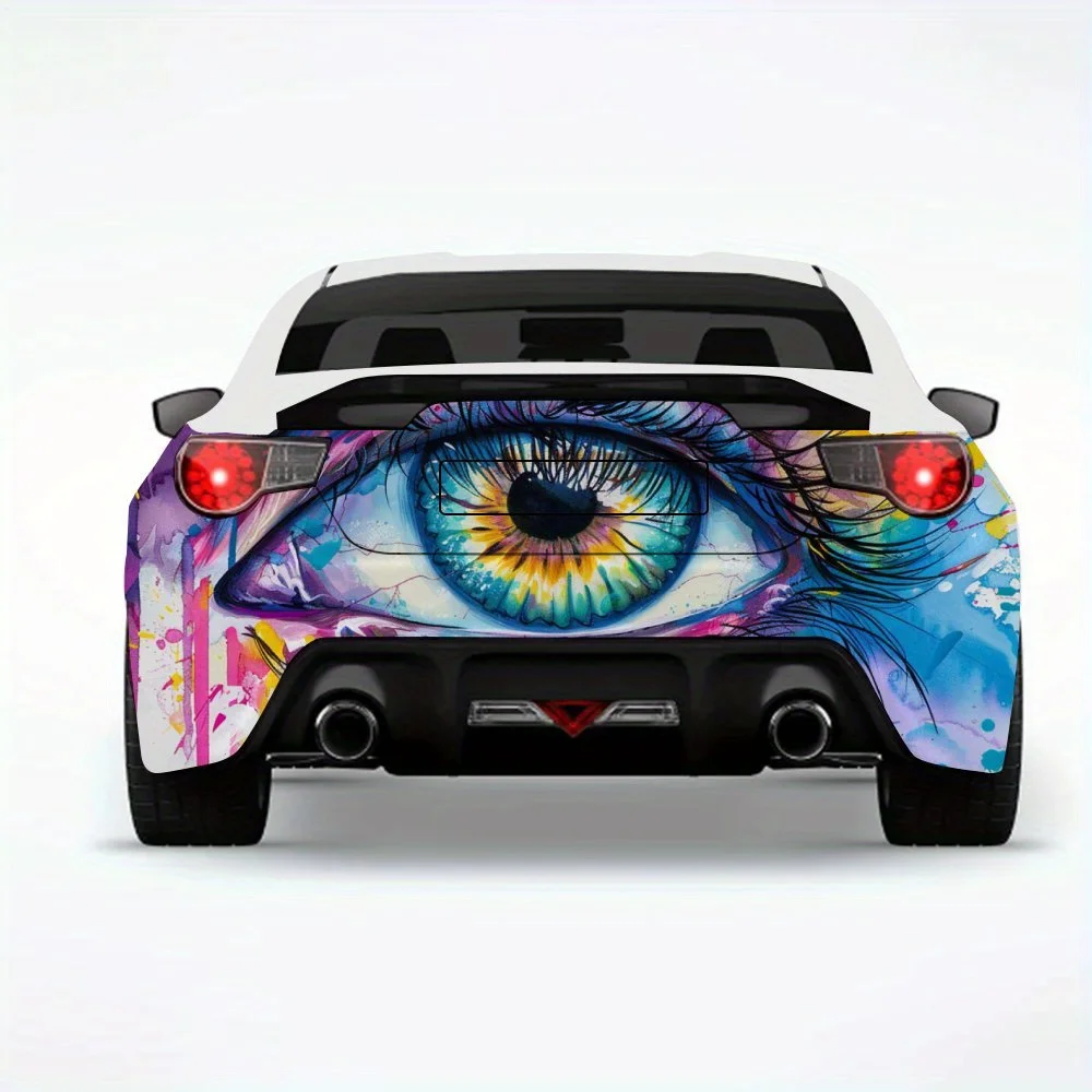 Художественная красочная наклейка для автомобиля с глазами-виниловая наклейка на заднюю часть автомобиля, водонепроницаемые самоклеящиеся виниловые наклейки для хвоста и бампера автомобиля, D
Художественная красочная наклейка для автомобиля с глазами-виниловая наклейка на заднюю часть автомобиля, водонепроницаемые самоклеящиеся виниловые наклейки для хвоста и бампера автомобиля, D
