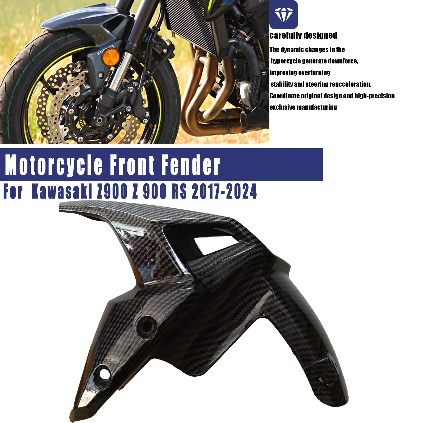 Motorcycle Accessories Front Mudguard For Kawasaki Z900 2017 2018 2019-2024 Fender Wheel Cover Splash Guard Protector
Motorcycle Accessories Front Mudguard For Kawasaki Z900 2017 2018 2019-2024 Fender Wheel Cover Splash Guard Protector