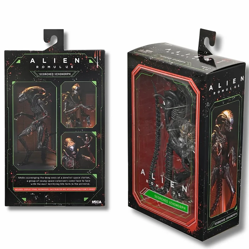 Коллекционная подвижная фигурка Neca 51741 Alien: Romulus Scorched Xenomorph, 7 дюймов, модная, стильная, для демонстрации
Коллекционная подвижная фигурка Neca 51741 Alien: Romulus Scorched Xenomorph, 7 дюймов, модная, стильная, для демонстрации