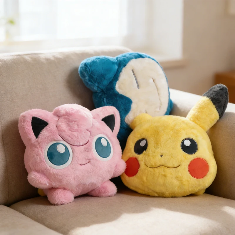 MINISO Pokemon Cute Plush Toy Pikachu Snorlax Jigglypuff Kawaii Anime Doll Soft Stuffed Sleeping Pillow Kids Holiday Gift
MINISO Pokemon Cute Plush Toy Pikachu Snorlax Jigglypuff Kawaii Anime Doll Soft Stuffed Sleeping Pillow Kids Holiday Gift