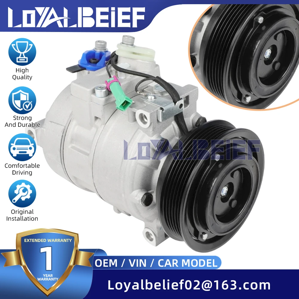 AC Compressor For Volkswagen Passat V6 2.8L 2001-2005 4002608058, 4B3260805B CS20083, 10000709,D0260805E, 4D0260811
AC Compressor For Volkswagen Passat V6 2.8L 2001-2005 4002608058, 4B3260805B CS20083, 10000709,D0260805E, 4D0260811