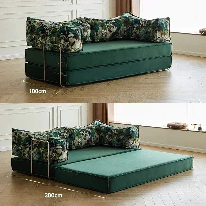 Fabric sofa small apartment living room straight row module double triple folding dual-purpose sofa bed
Fabric sofa small apartment living room straight row module double triple folding dual-purpose sofa bed