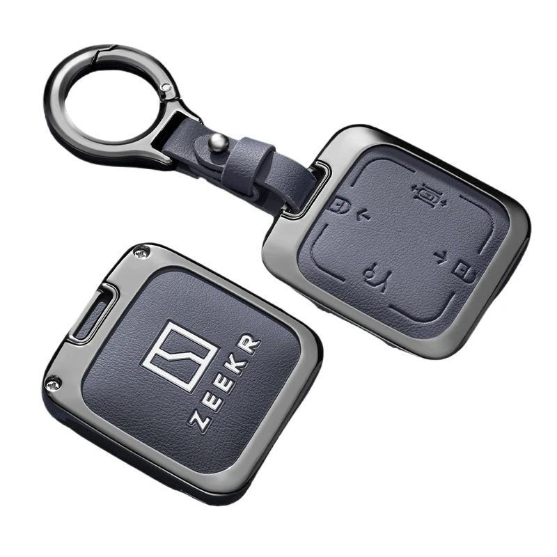 Car Stylish Zinc Alloy Leather Key Case Cover Holder Chain For ZEEKR Zeekr 7X 2024 2025 Smart Fob Key Protective Accessories
Car Stylish Zinc Alloy Leather Key Case Cover Holder Chain For ZEEKR Zeekr 7X 2024 2025 Smart Fob Key Protective Accessories