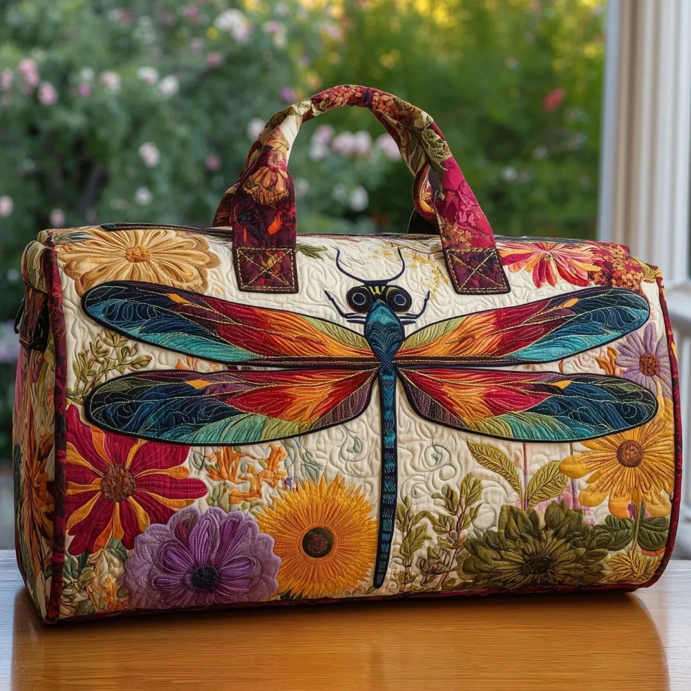 3D Printed Quilted Dragonfly Tote Bag Vibrant Butterfly Travel Bag Artistic Shoulder Bag Women Fashion Gym Yoga Overnight Bags
3D Printed Quilted Dragonfly Tote Bag Vibrant Butterfly Travel Bag Artistic Shoulder Bag Women Fashion Gym Yoga Overnight Bags
