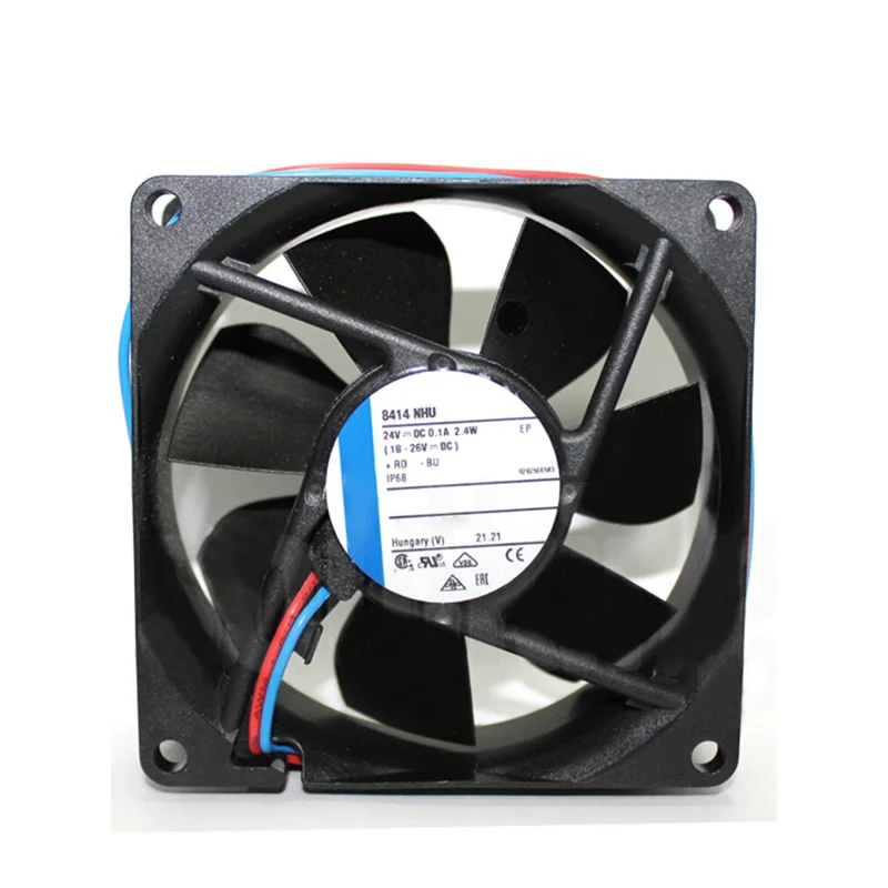 S+ 24V 0.1A 2.4W For 8414NHU Cooling Fan 80*80*25MM
S+ 24V 0.1A 2.4W For 8414NHU Cooling Fan 80*80*25MM