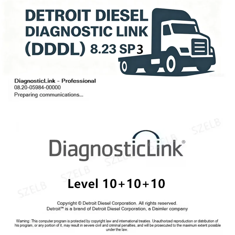 Detroit Diesel Diagnostic Link 8.23 SP3 (Level 10 10 10) 12.2025 Level 10-10-10 Troubleshooting Manual DDDL8.23 Free installatio
Detroit Diesel Diagnostic Link 8.23 SP3 (Level 10 10 10) 12.2025 Level 10-10-10 Troubleshooting Manual DDDL8.23 Free installatio