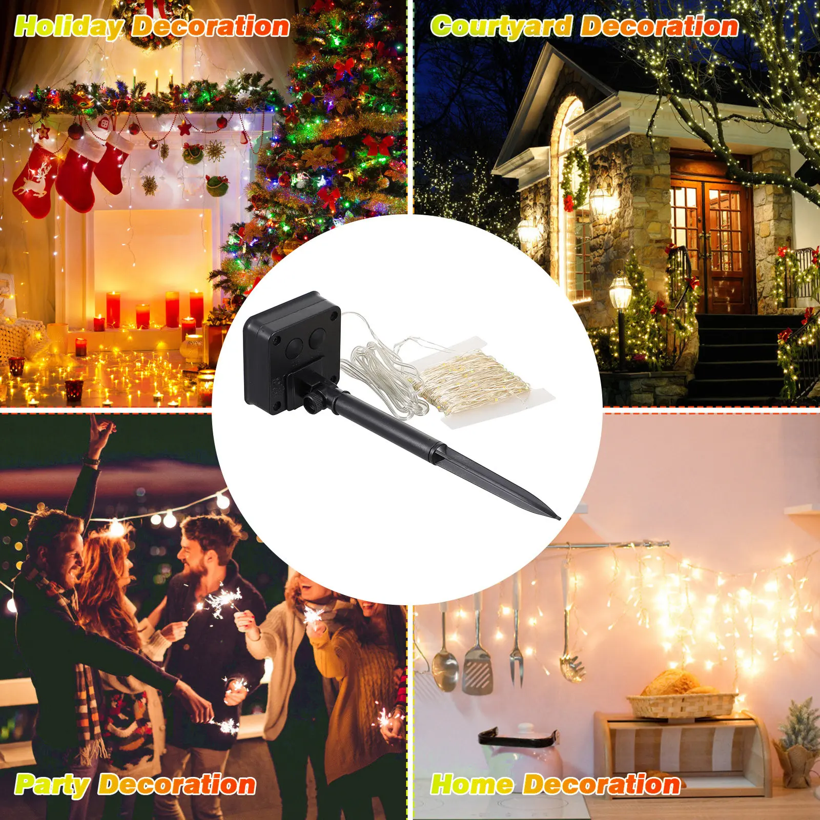 Solar String Lights Outdoor Led 8 Modes Garden Decoration Xmas Fairy Lights Solar Powered Waterproof Party Decor
Solar String Lights Outdoor Led 8 Modes Garden Decoration Xmas Fairy Lights Solar Powered Waterproof Party Decor