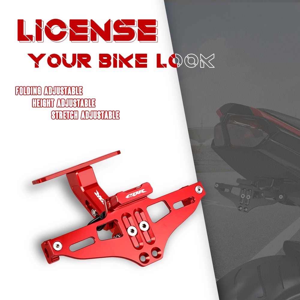 Motorcycle License Plate Bracket Holder with LED Light Indicator For honda CBR 650R CBR250RR CBR1000RR CBR 500 R CBR 1000 RR
Motorcycle License Plate Bracket Holder with LED Light Indicator For honda CBR 650R CBR250RR CBR1000RR CBR 500 R CBR 1000 RR