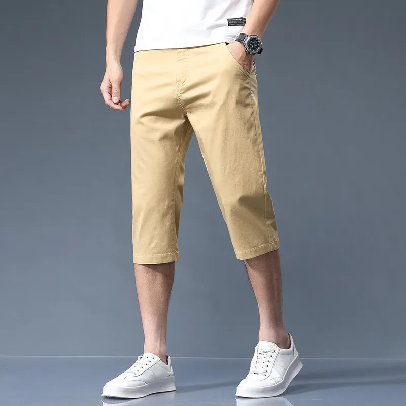 Men's Casual Pants Lightweight Breathable Summer Seven Eighth Length Pants for Outdoor Travel Loose Fit Stylish
Men's Casual Pants Lightweight Breathable Summer Seven Eighth Length Pants for Outdoor Travel Loose Fit Stylish