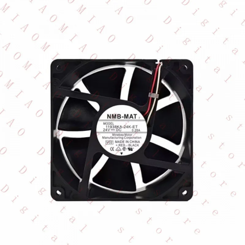Вентилятор охлаждения инвертора NMB 11938KA-24K-ET, 0.28A, 3-проводной, 24В, 1 шт.
Вентилятор охлаждения инвертора NMB 11938KA-24K-ET, 0.28A, 3-проводной, 24В, 1 шт.