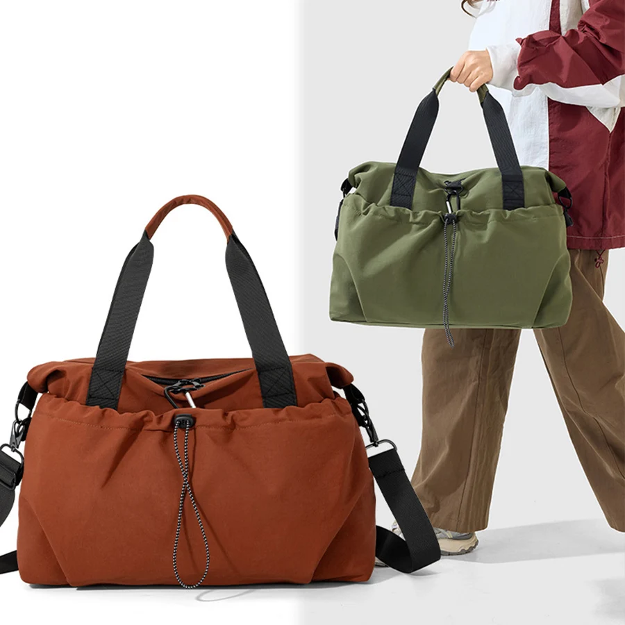 Dry and wet separated fitness bags, short business trip bags for couples, expandable casual luggage bags Large-capacity Oxford
Dry and wet separated fitness bags, short business trip bags for couples, expandable casual luggage bags Large-capacity Oxford