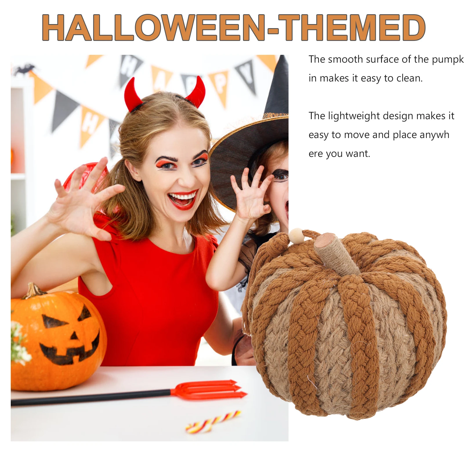 Decoration Pumpkin Ornaments Halloween Simulation Decorations Desktop Rope Braided Pumpkins Craft
Decoration Pumpkin Ornaments Halloween Simulation Decorations Desktop Rope Braided Pumpkins Craft