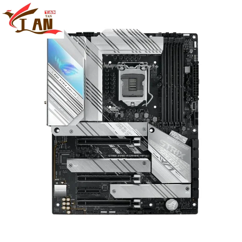 For ROG STRIX Z590-A GAMING WIFI Motherboard 128GB PCI-E4.0 HDMI M.2 LGA 1200 DDR4 ATX Z590 Mainboard 100% Tested Fully Work TAN
For ROG STRIX Z590-A GAMING WIFI Motherboard 128GB PCI-E4.0 HDMI M.2 LGA 1200 DDR4 ATX Z590 Mainboard 100% Tested Fully Work TAN