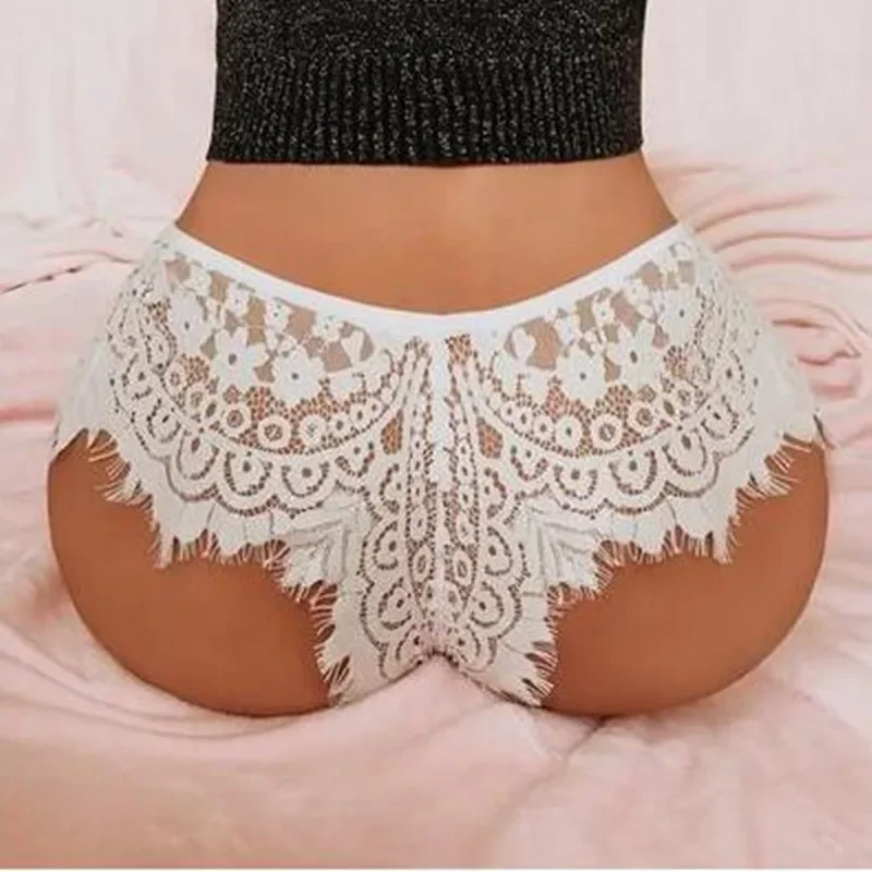 Women's Sexy Lace Ultra-thin See Through Briefs High Waist Knickers Translucent Erotic Underwear Ruffles Shorts Underpants
Women's Sexy Lace Ultra-thin See Through Briefs High Waist Knickers Translucent Erotic Underwear Ruffles Shorts Underpants