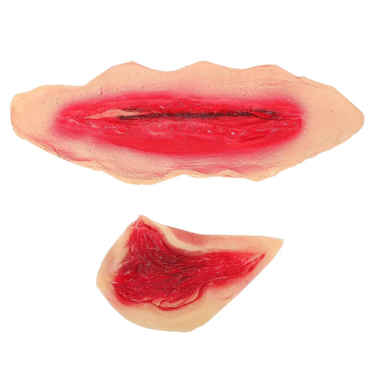 2 Pcs Realistic Scar Patch Halloween Wound Stickers Temporary Body Decorations Waterproof Latex Cosplay School Plays Safe Skin
2 Pcs Realistic Scar Patch Halloween Wound Stickers Temporary Body Decorations Waterproof Latex Cosplay School Plays Safe Skin