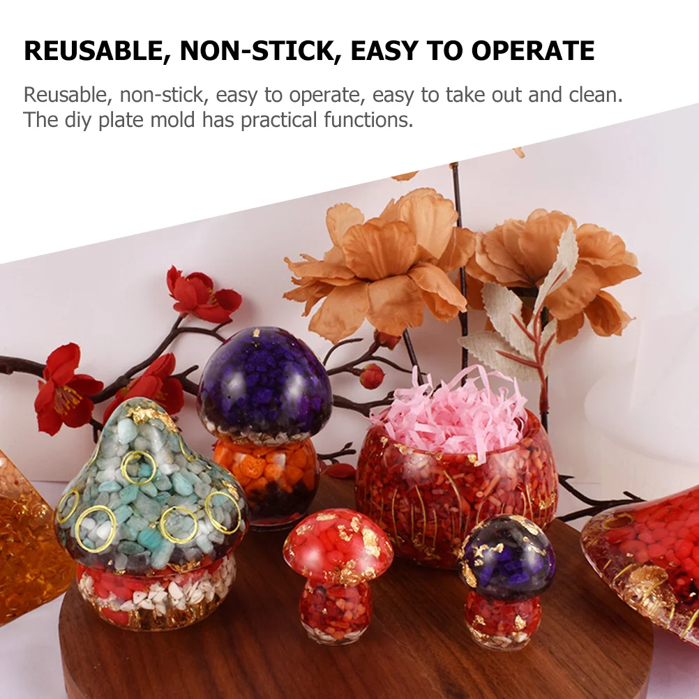 7Pcs Mushroom Design Silicone Mold DIY Epoxy Tray Casting Mold Smooth Non-Stick Reusable Craft Making Supply DIY Supply,
7Pcs Mushroom Design Silicone Mold DIY Epoxy Tray Casting Mold Smooth Non-Stick Reusable Craft Making Supply DIY Supply,