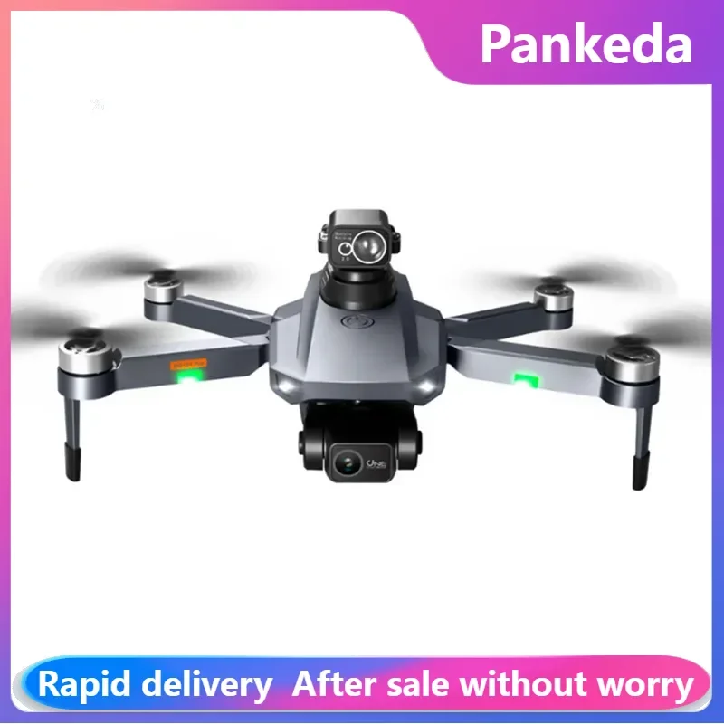 PG101 Pro Drone Professional 3000Meters 8K Two Axis Mechanical Pan Tilt Camera Brushless Motor Obstacle Avoidance GPS Drones
PG101 Pro Drone Professional 3000Meters 8K Two Axis Mechanical Pan Tilt Camera Brushless Motor Obstacle Avoidance GPS Drones