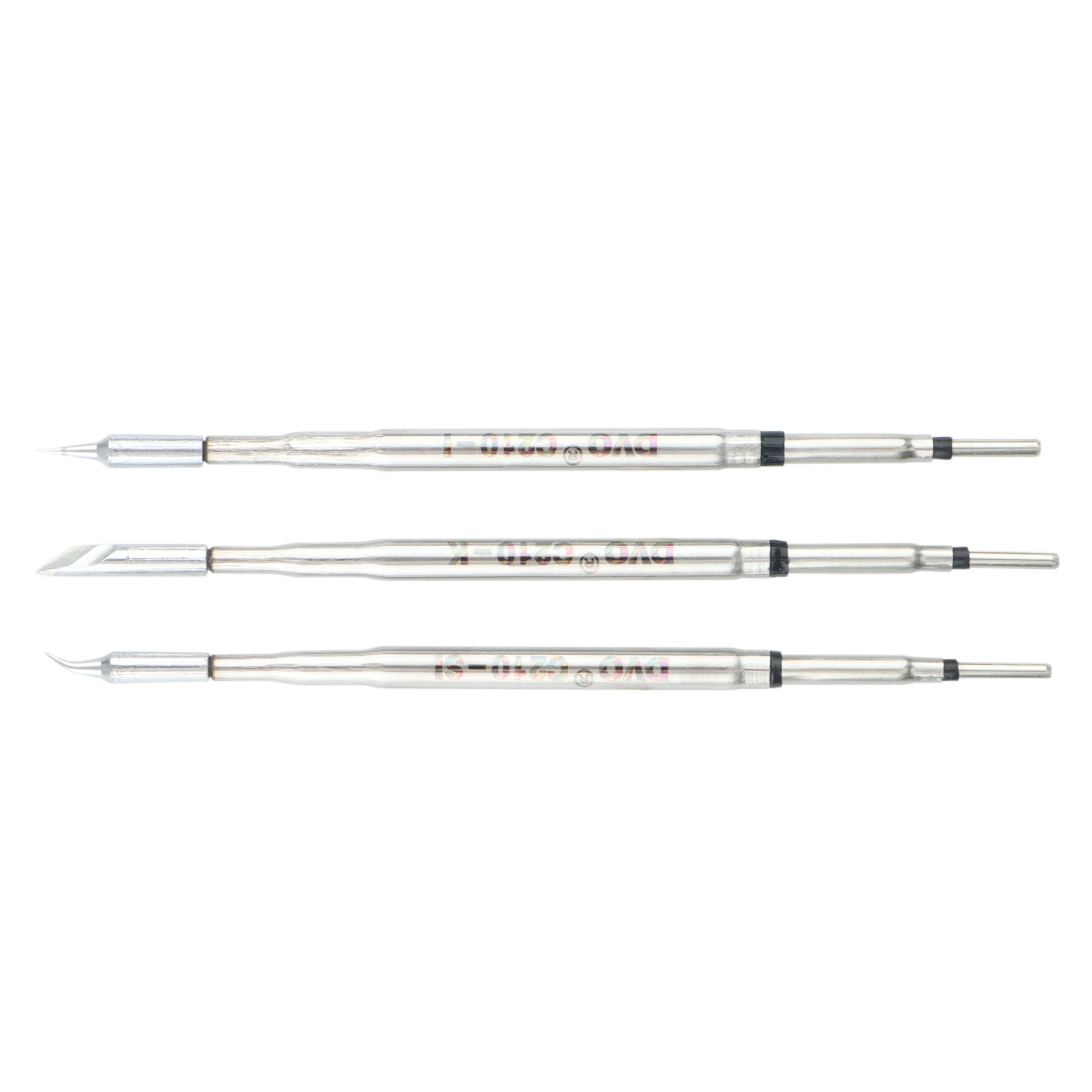 ABNC-DVO 3Pcs for JBC C210 Soldering Tips Welding Iron Head for JBC Tips T210 Handle JBC CD-2SD/2SHE Handle Solder Station
ABNC-DVO 3Pcs for JBC C210 Soldering Tips Welding Iron Head for JBC Tips T210 Handle JBC CD-2SD/2SHE Handle Solder Station
