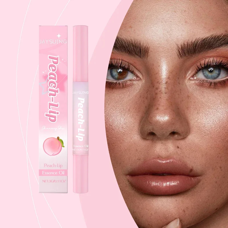 Peach Scented Lip Care Oil - Hydrating Moisturizing Lock Moisture Long-Lasting Glossy Plump Soft Tender Nourishing Essence
Peach Scented Lip Care Oil - Hydrating Moisturizing Lock Moisture Long-Lasting Glossy Plump Soft Tender Nourishing Essence
