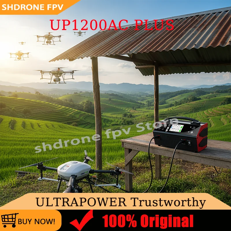 Зарядное устройство UltraPower UP1200AC PLUS 6-12S для балансировки аккумуляторов, AC 110V/220V, 1200W/15A, зарядка одной кнопкой для сельскохозяйственных дронов LiPo/LiHv
Зарядное устройство UltraPower UP1200AC PLUS 6-12S для балансировки аккумуляторов, AC 110V/220V, 1200W/15A, зарядка одной кнопкой для сельскохозяйственных дронов LiPo/LiHv