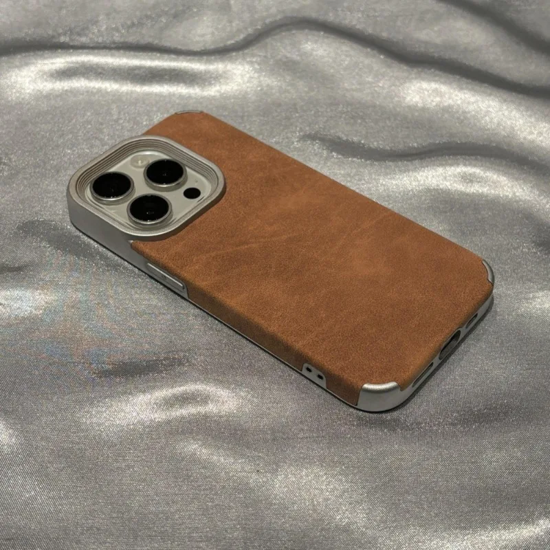 Retro Leather Apple 16PROMAX Phone Case for Iphone 15 14 Plus 13 12 and 11 Shockproof Back Cover Support for Both Men and Women
Retro Leather Apple 16PROMAX Phone Case for Iphone 15 14 Plus 13 12 and 11 Shockproof Back Cover Support for Both Men and Women