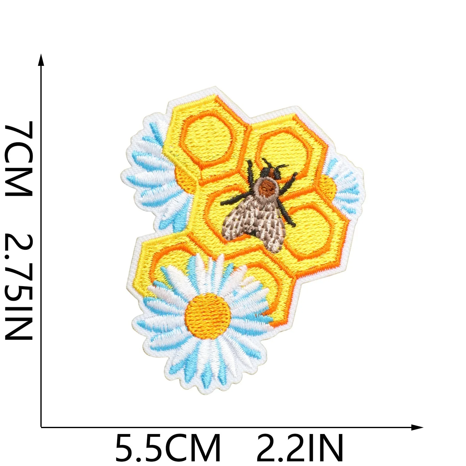 1PCS Bumblebee Hornet's Nest Embroidery Label Honey Bee Insect Nectar Patch Iron Retail For DIY Canned Sticker
1PCS Bumblebee Hornet's Nest Embroidery Label Honey Bee Insect Nectar Patch Iron Retail For DIY Canned Sticker