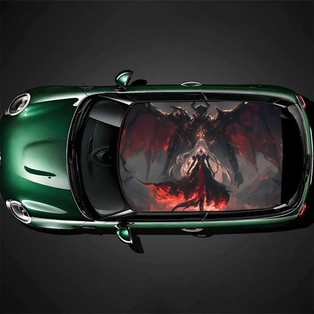 Виниловая пленка для автомобиля «Девушка и фантом», виниловая пленка на крышу автомобиля из ПВХ, самоклеящаяся водонепроницаемая устойчивая к царапинам пленка, декоративная пленка 
Виниловая пленка для автомобиля «Девушка и фантом», виниловая пленка на крышу автомобиля из ПВХ, самоклеящаяся водонепроницаемая устойчивая к царапинам пленка, декоративная пленка