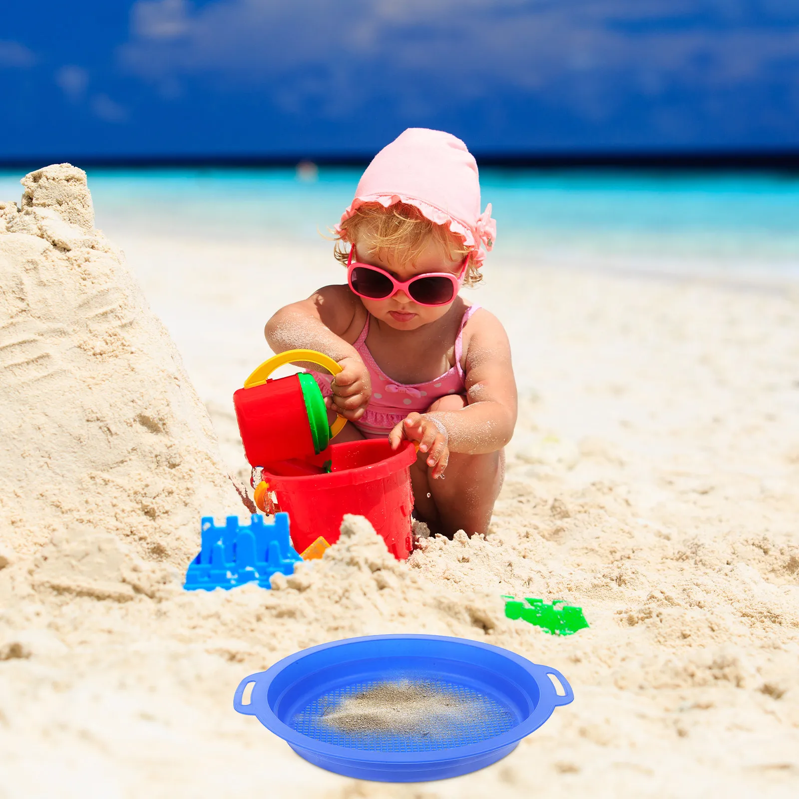 Креативная игрушка-сито для песка, портативное пластиковое сито, пляжные принадлежности для детей, летние забавы, игрушка для пляжа, детская пляжная игрушка
Креативная игрушка-сито для песка, портативное пластиковое сито, пляжные принадлежности для детей, летние забавы, игрушка для пляжа, детская пляжная игрушка