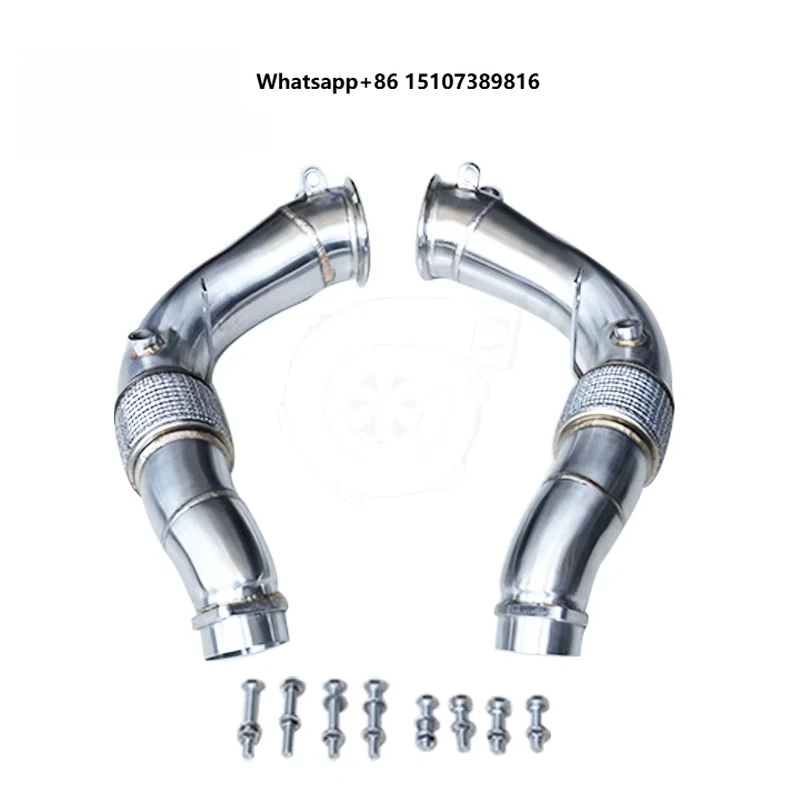 Downpipe for 2023+ X5 G05 X6 G06 X7 G07 760i V8 M60i S68 4.4L
Downpipe for 2023+ X5 G05 X6 G06 X7 G07 760i V8 M60i S68 4.4L