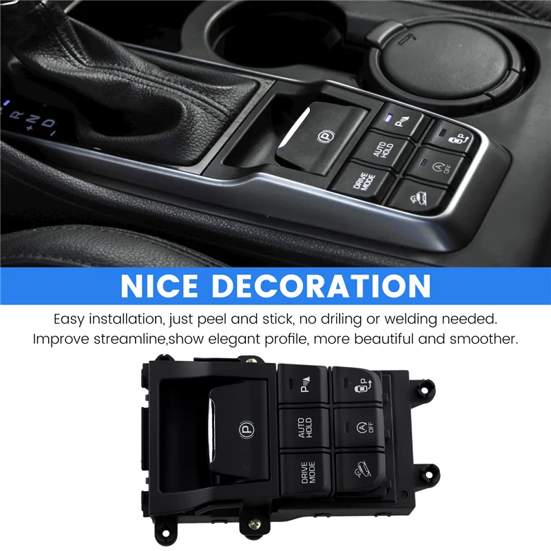 WF-93300D30004X 93300D3000 электронный переключатель ручного тормоза для Hyundai Tucson 2016 2017, полный переключатель консоли потока
WF-93300D30004X 93300D3000 электронный переключатель ручного тормоза для Hyundai Tucson 2016 2017, полный переключатель консоли потока