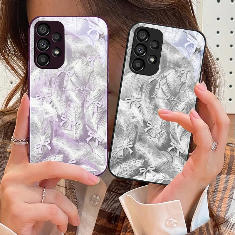 Multiple white bows For Samsung Galaxy S10 4G S20 11E 30 S21 21Fe 22 S24 Pro S23 Ultra 5G S8 S9 Tempered Glass Phone Case
Multiple white bows For Samsung Galaxy S10 4G S20 11E 30 S21 21Fe 22 S24 Pro S23 Ultra 5G S8 S9 Tempered Glass Phone Case