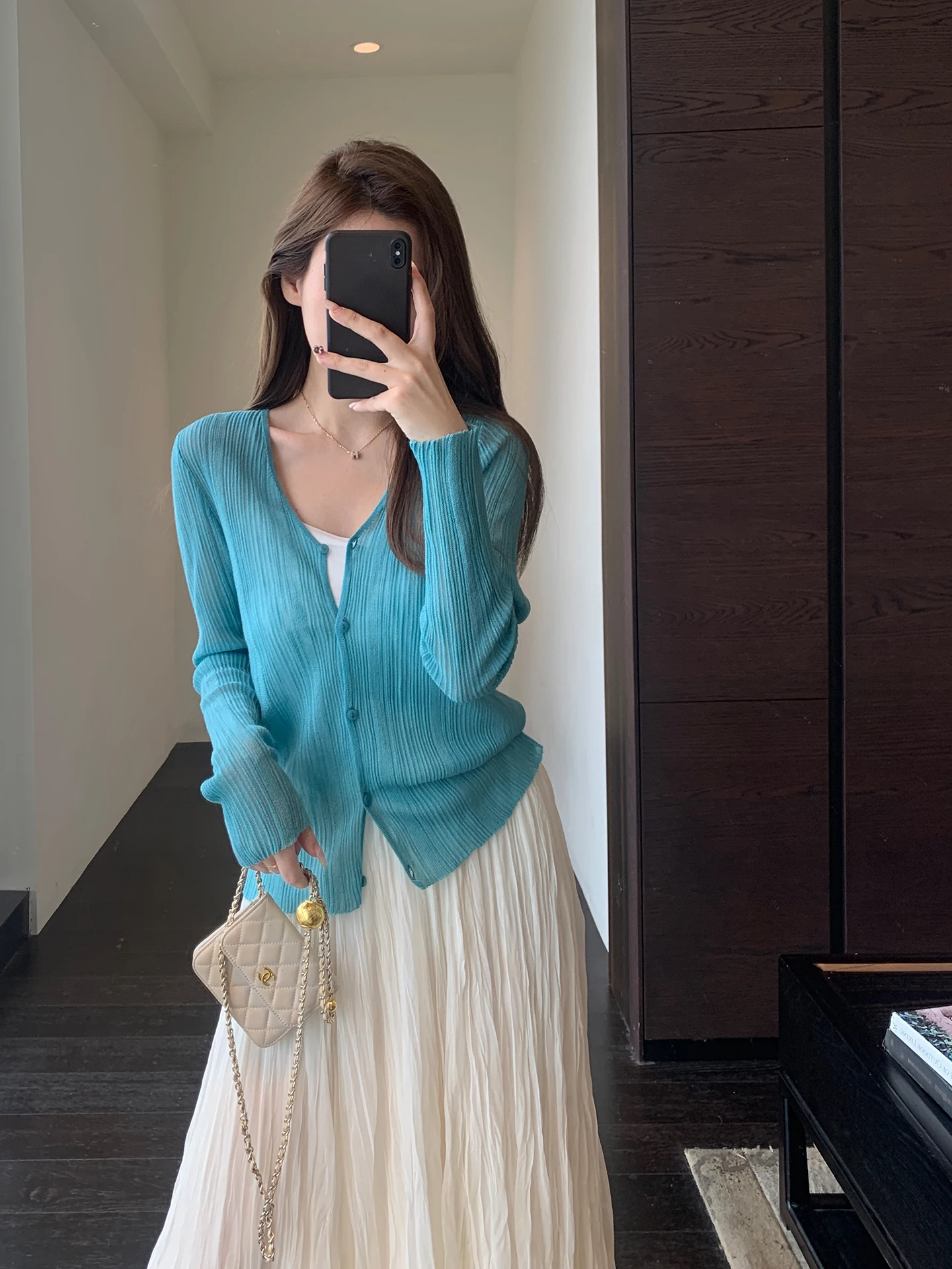 Summer Women's Knitted Open Cardigan Cool Comfortable Sun Protection Light Outerwear Long Sleeve V-Neck Button Style Casual F...
Summer Women's Knitted Open Cardigan Cool Comfortable Sun Protection Light Outerwear Long Sleeve V-Neck Button Style Casual F...